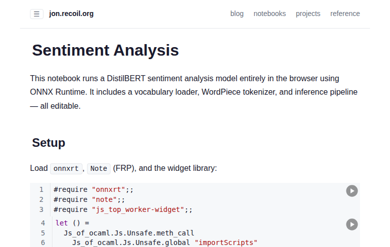 Sentiment Analysis notebook preview
